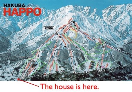 hakuba accommodation location